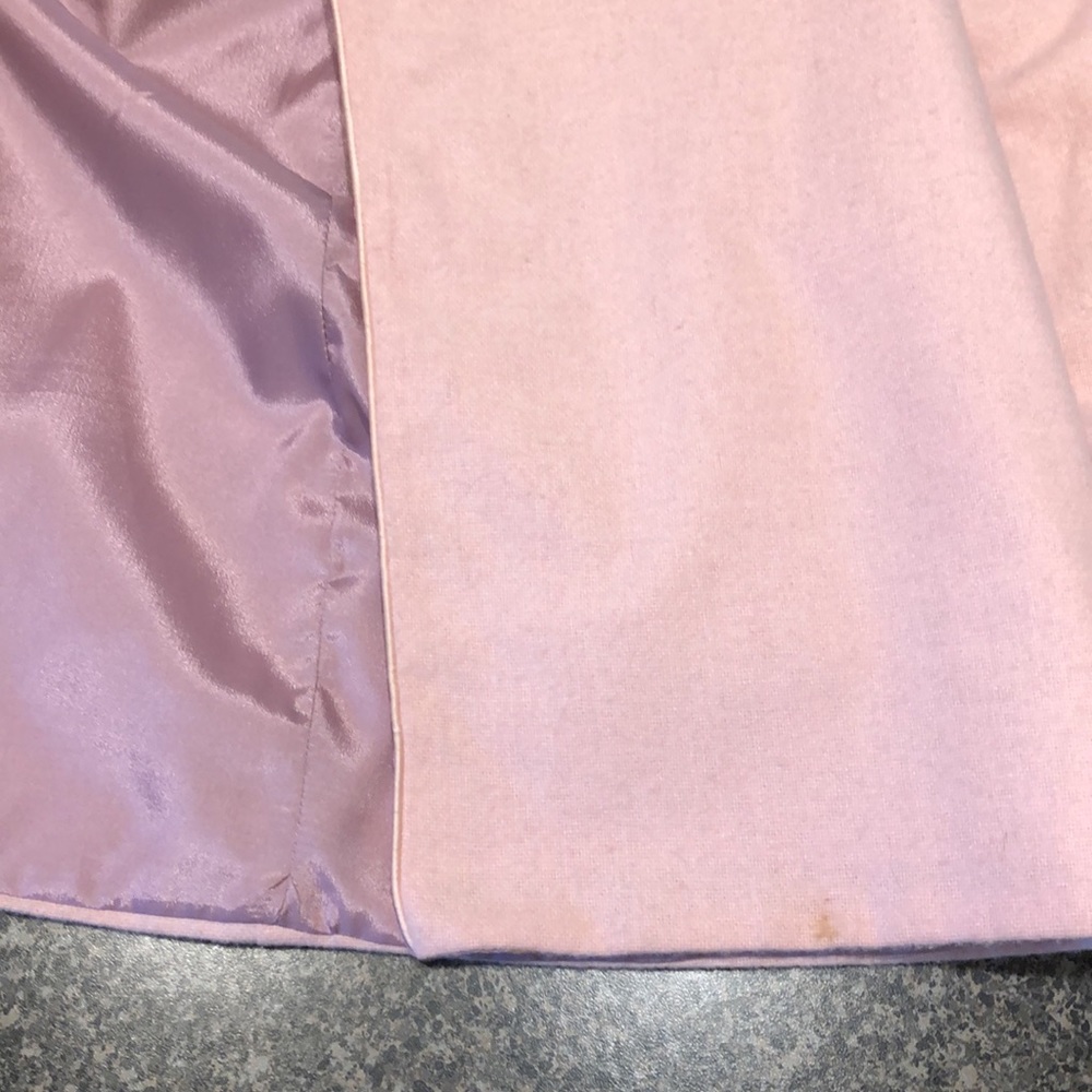 Vintage Pink Skirt Suit Handmade Size 20/22 - Picture 4 of 14